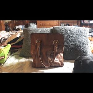 Kate Landry Leather Tote